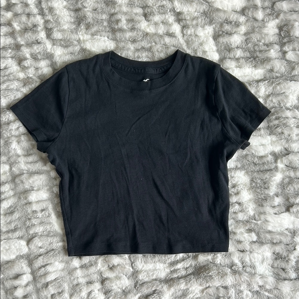 Black Crop Top
